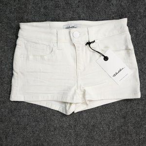 NEW RELENTLESS white stretch shorts size 22 (25" waist)